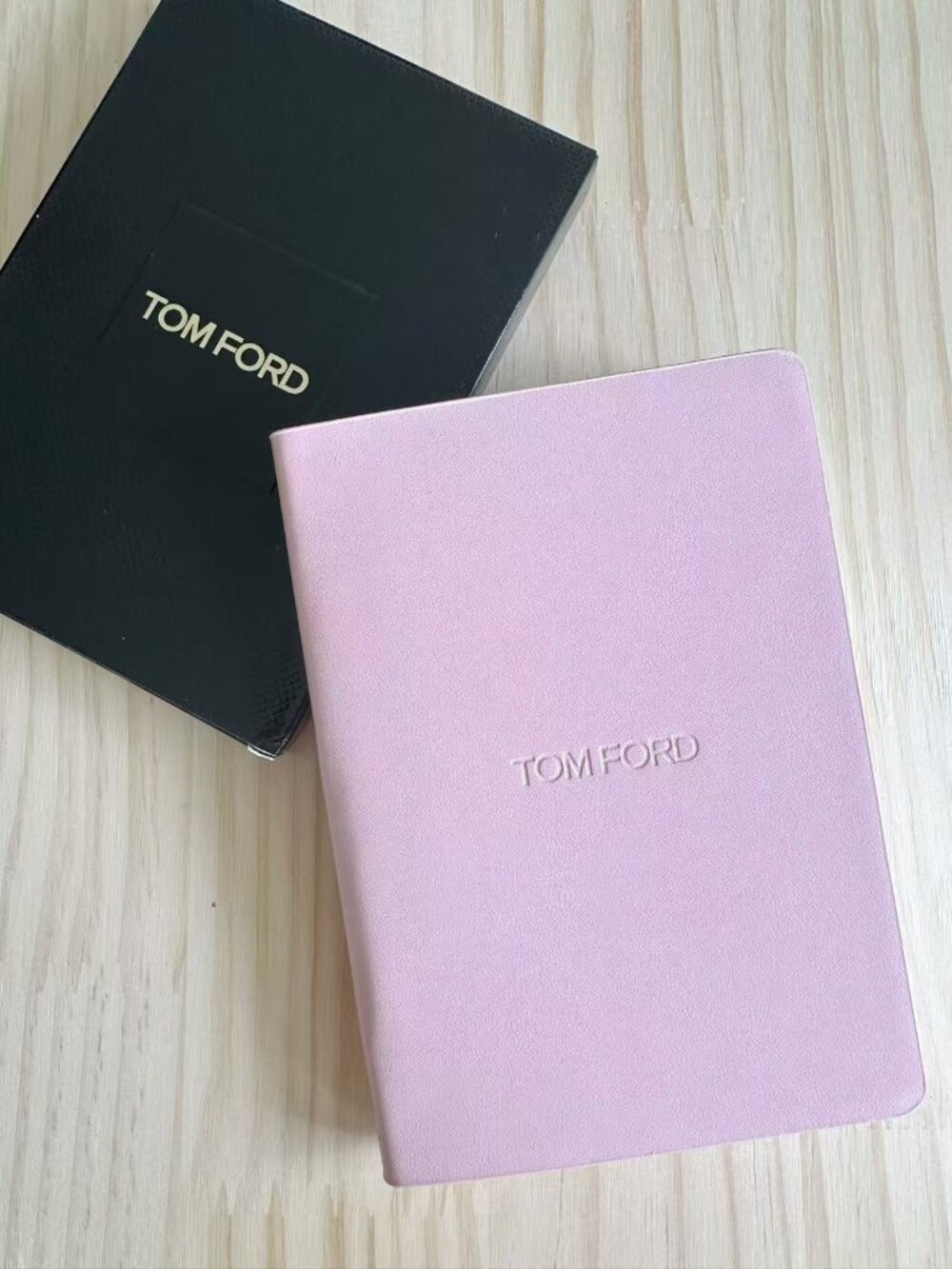Tom Ford Limited Edition Pink Leather Notebook